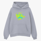 Толстовка худи оверсайз