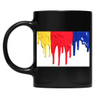 Кружка цветная UV-DTF