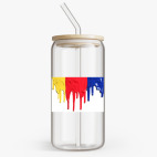 Банка с бамбуковой крышкой