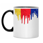 Кружка двухцветная