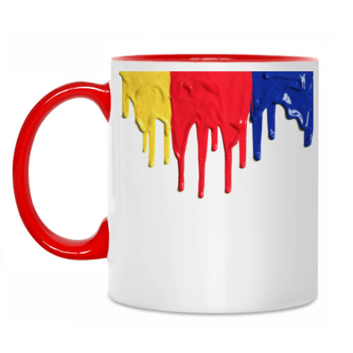 Кружка с принтом Колор