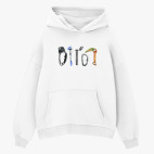 Толстовка худи оверсайз