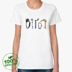 Женская футболка органик