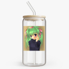 Банка с бамбуковой крышкой