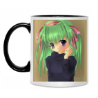 Кружка двухцветная