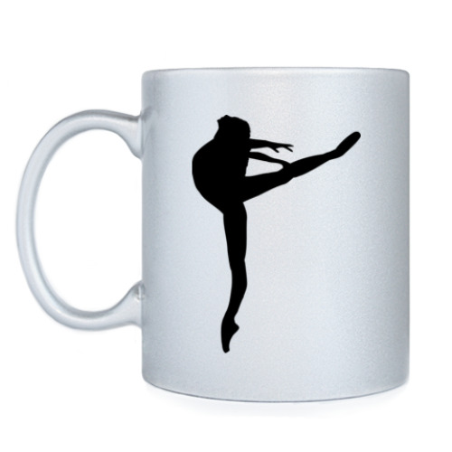 Кружка с принтом балет