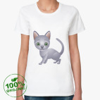 Женская футболка органик