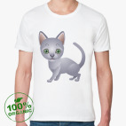 Мужская футболка органик