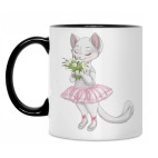 Кружка двухцветная