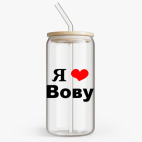 Банка с бамбуковой крышкой