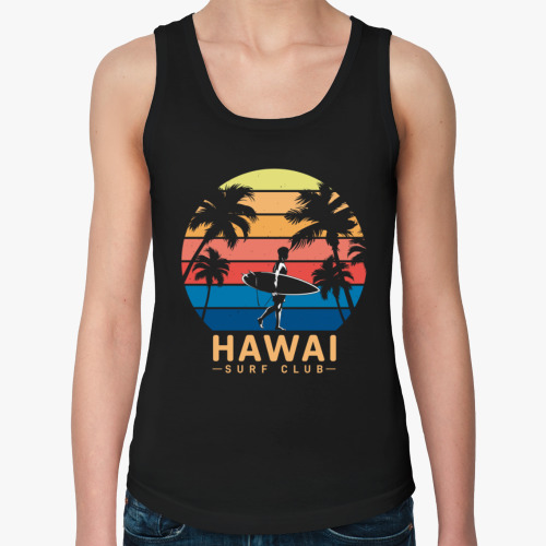 Женская майка с принтом urlaub