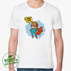 Мужская футболка органик