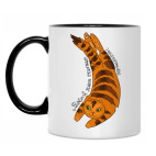 Кружка двухцветная