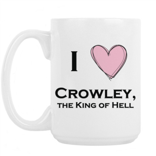 Кружка I love Crowley
