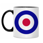 Кружка двухцветная