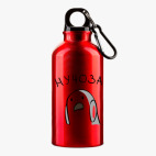 Металлическая бутылка 400 мл UV-DTF