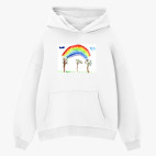 Толстовка худи оверсайз