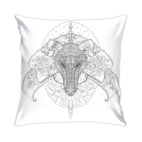 Подушка 35x35 см Дракон