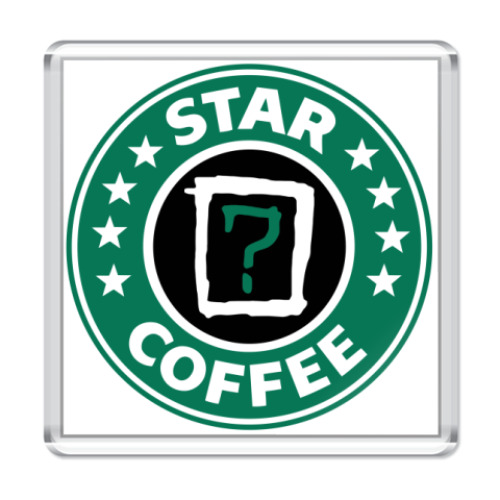 Магнит с принтом   Coffee