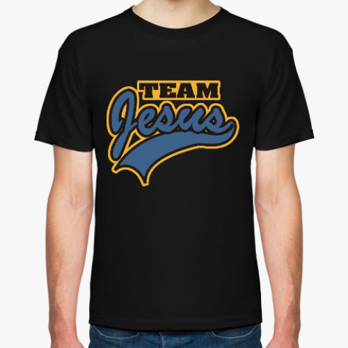 Футболка с принтом Команда Иисуса