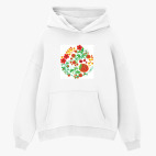 Толстовка худи оверсайз