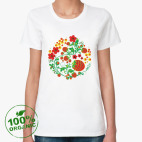 Женская футболка органик