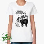 Женская футболка органик