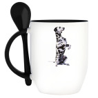 Кружка с ложкой