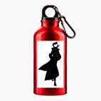 Металлическая бутылка 400 мл UV-DTF