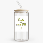 Банка с бамбуковой крышкой