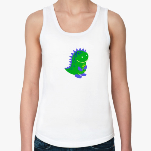 Женская майка с принтом Дракончик