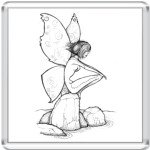 Девушка с крыльями