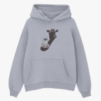 Толстовка худи оверсайз