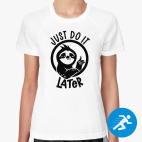 Женская спортивная футболка