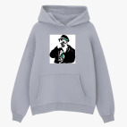 Толстовка худи оверсайз