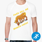 Мужская спортивная футболка