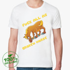 Мужская футболка органик