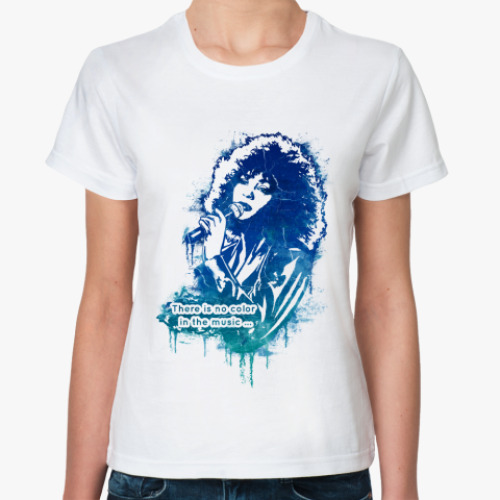 Классическая футболка Уитни Хьюстон