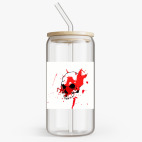 Банка с бамбуковой крышкой