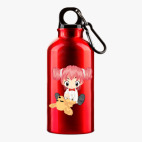 Металлическая бутылка 400 мл UV-DTF