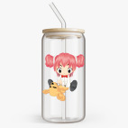 Банка с бамбуковой крышкой