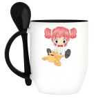 Кружка с ложкой