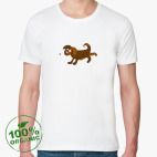 Мужская футболка органик