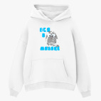 Толстовка худи оверсайз