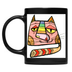 Кружка цветная UV-DTF