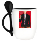 Кружка с ложкой