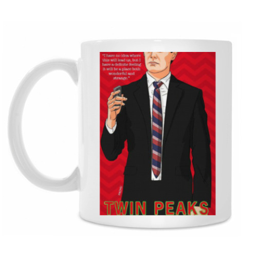 Кружка с принтом Сериал Твин Пикс Twin Peaks