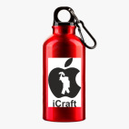 Металлическая бутылка 400 мл UV-DTF