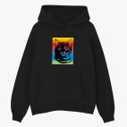 Толстовка худи оверсайз