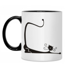 Кружка двухцветная